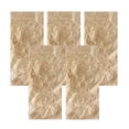 thumbnail image 1 of Hojas de imitación de pan de oro BLESIY 5 Hojas de papel de aluminio dorado para manualidades, 1 of 8