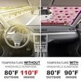 thumbnail image 4 of Hello Kitty Car Window Sun Shade Visor, Car Sunshade Front, Windshield Visor Shield Cover Foldable Reflector for Car Truck SUV 55"x30", 4 of 8