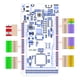thumbnail image 3 of jixopn Mega R3 ATmega2560+WiFi ESP8266 7-15 V R3 ATmega2560 ESP8266 32 MB de memoria para Arduino Mega NodeMCU para WeMos MEGA 2560, 3 of 8