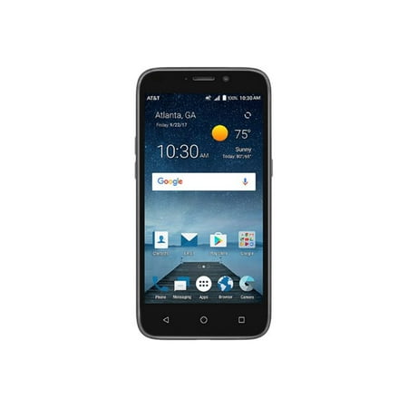 AT&T PREPAID ZTE Maven 3 8GB Prepaid Smartphone, Black