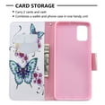 thumbnail image 3 of Dteck Case For Samsung Galaxy A71 4G (6.7 inch), Magnetic Patterned Folio PU Leather Wallet Case Card Slots Pocket Flip Stand Protective Phone Cover ,Butterfly and Flowers, 3 of 5