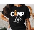 thumbnail image 2 of Cool Camp Life Camper Vacation Adventure Hiking Camping Gift T-Shirt Camping Lover Outdoor Birthday Holiday Present Tshirt, 2 of 10