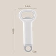 thumbnail image 4 of WNFJR Stainless Steel Household Bottle Opener with Comfortable Handle for Easy Beer and Bottle Cap Removal, 4 of 5