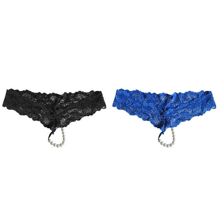 2-Pack Women G String Underwear Lady s Thongs Lady Panties Lace Lingerie Women Lingerie Hot Lingerie Stockings for plus Size Women Lingerie plus Size Corset Lingerie for Women