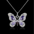 thumbnail image 3 of Personality Vintage Multicolor Butterfly Necklace For Women Jewelry GiftsWomen's Necklaces Accessories for Women, 3 of 8