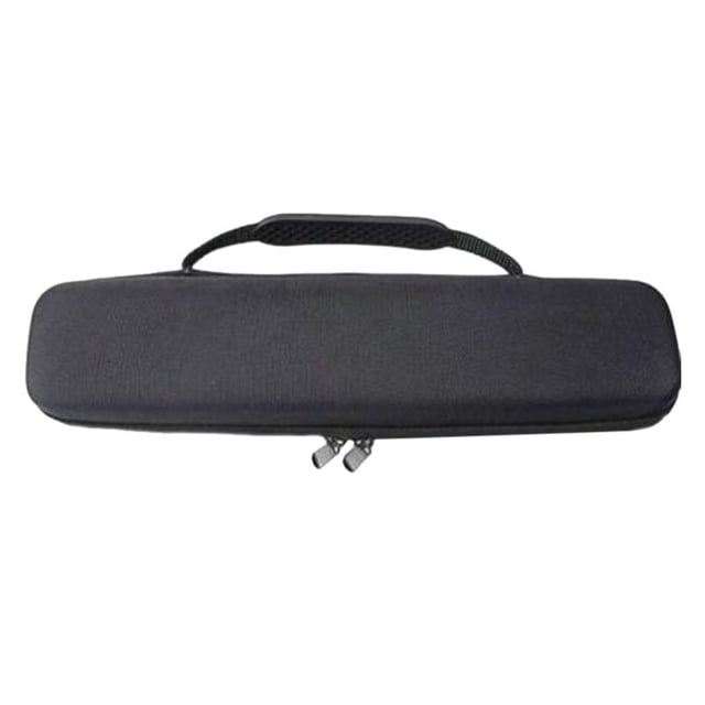 Produit de Rangement Textile pour la Maison Sac de Flûte à Bec et Solution de Rangement pour Instruments de Musique - Pochette de Transport à Fermeture Éclair en EVA avec Style Dur pour Flûte à Bec Soprano et Lisseur