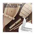 thumbnail image 2 of Sliding T-Bevel Gauge Protractor 4 Inch Mini Bevels Angle Adjustable Carpenter Bevels Finder for Woodworking, 2 of 6