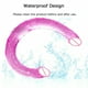 thumbnail image 4 of Tapón anal ultralargo con forma de pene, doble cabeza, flexible, juguete para parejas lesbianas, color rosa, 4 of 14