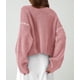thumbnail image 2 of Suéter PRETTYGARDEN de Punto Grueso Oversized Cuello Alto Rosa M, 2 of 6