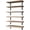 Rustic Brown, variant on Alpinel Wood Floating Shelves Set of 6, Shelves for Wall Decor, Farmhouse Shelf for Bedroom, Bathroom Storage Shelves, Book Shelves for Living Room - Rustic Brown