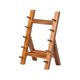 thumbnail image 3 of Estante de madera para guardar cuchillos, expositor de cuchillos para armarios, tienda de cocina Marrón de 5 capas, 3 of 9