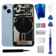 thumbnail image 1 of Kit de reemplazo de vidrio trasero azul ZNZHKR para iPhone 14 de 6.1 pulgadas, 1 of 7