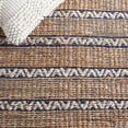 thumbnail image 6 of SAFAVIEH Natural Fiber Jack Striped Area Rug, Navy/Natural, 6' x 9', 6 of 11