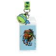 thumbnail image 7 of Teenage Mutant Ninja Turtles Character Design ID Badge Holder Lanyard With 2" Rubber Charm, 7 of 7