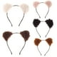 thumbnail image 2 of Black Animal Tail Metal Butt Plug Bear Ears Diadema Accesorios para el cabello para mujeres, 2 of 5