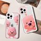 thumbnail image 2 of Funda de teléfono de dibujos animados de Corea, p-pororo, Rosa loopy, funda de teléfono para iPhone 11, 12 Mini, 13, 14 Pro Max, carcasa transparente qiuyongming unisex, 2 of 2