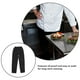 thumbnail image 3 of Pantalones de chef transpirables y resistentes, talla L (negros), 3 of 6