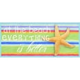 thumbnail image 2 of Greene, Taylor 18x10 White Modern Wood Framed Museum Art Print Titled - LIFE IS GOOD 2, 2 of 4