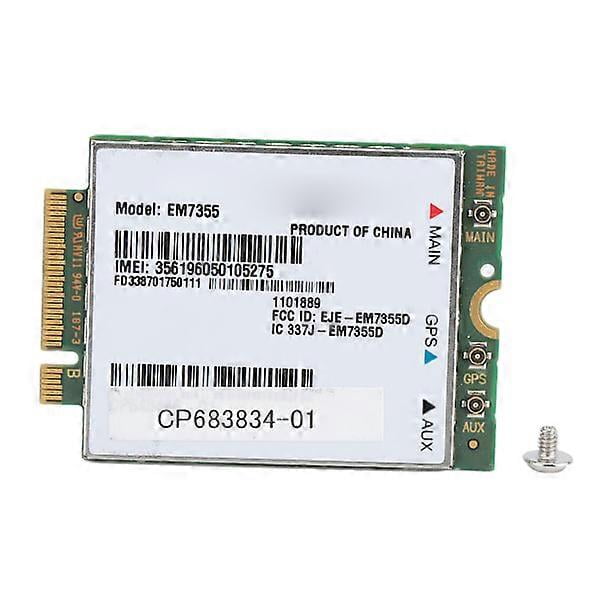 For Sierra Wireless AirPrime EM7355 100 Mbps Notebook Built-in 4G LTE Module for AT&t Verizon Sprint