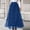 Blue, variant on Hrsba Womens Flowy Mesh Maxi Skirts,Solid Color High Waist Lightweight Mesh Flowy Long Womens Skirt