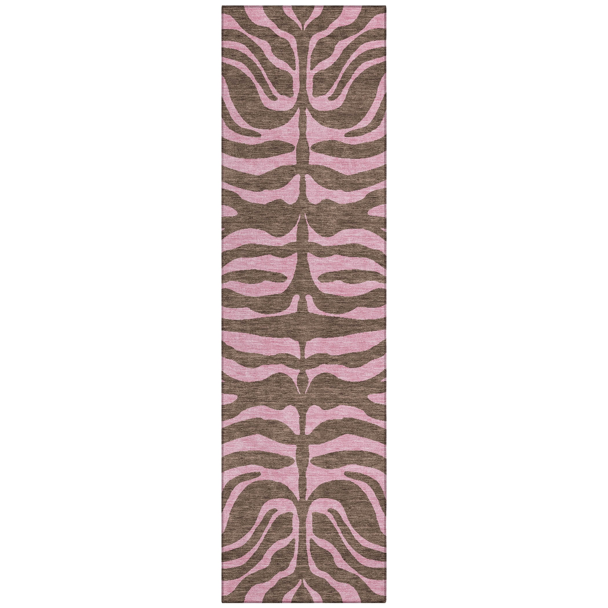 Addison Rugs Chantille Indoor/Outdoor Transitional Animal Print Brown Washable Runner Rug, 2'3" x 7'6"