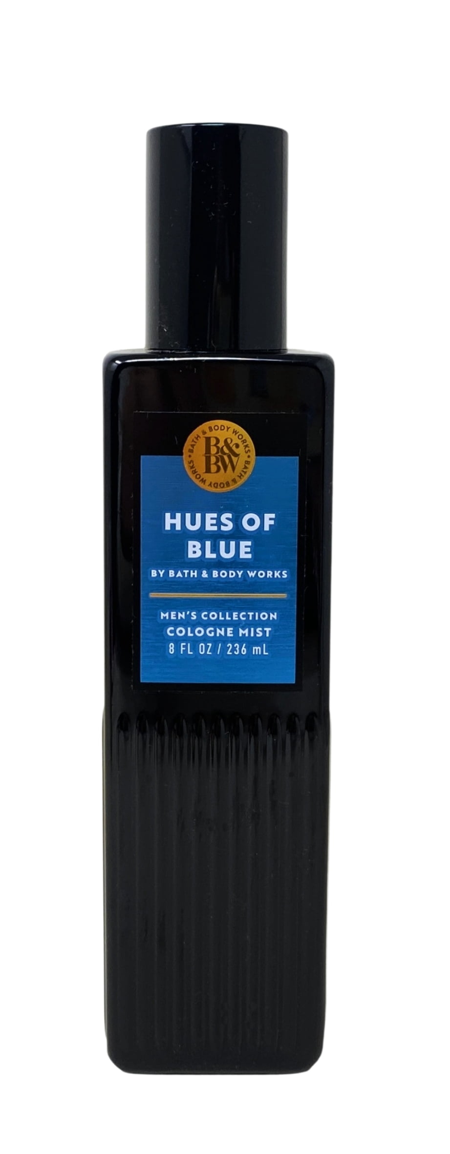 Bath & Body Works Men's Collection Hues of Blue Cologne Mist and Body Wash with a Charcoal Scrub Bar Soap