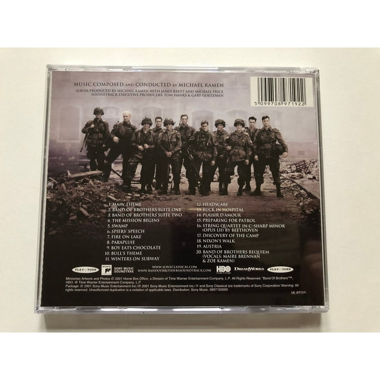 Band of Brothers Military Music CD
