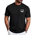 thumbnail image 2 of T Shirts for Men 2026 Summer Casual Short Sleeve Crewneck Cool Tee Shirt Streetwear, 2 of 5