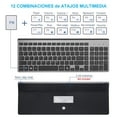 Spanish Wireless Keyboard and Mouse Ultra Slim Combo 2.4G Silent