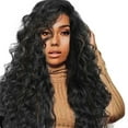 thumbnail image 5 of Fille Dégradé Naturel Brun Partie Perruque Long Cheveux Bouclés Mode Perruque Synthétique, 5 of 5