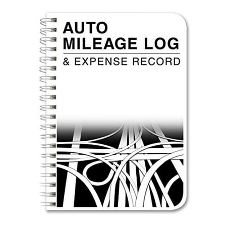 auto mileage log book automobile expense fc energy record notebook