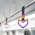 thumbnail image 4 of JDM Colorful Car Tow Strap Heart Design, Auto Warning Tow Hook for Vehicles & Buses, Styling Drift Charm Accessory, 9.5-Inch, 4 of 8