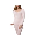 thumbnail image 1 of Jumpingount Ropa de abrigo Ropa interior de invierno Camisa térmica Tamaño compacto de moda Práctico para usar Mano de obra fina Suavidad Ropa Ropa interior Rosado XXL, 1 of 6