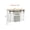 White, variant on EastVita Wine Cabinet. Farmhouse Coffee Bar Cabinet With Storage Space. 47 Inch Bar Cabinet With Sliding Barn Door. Buffet Sideboard. 16 Bottle Wine Rack For Dining Room. Living Room