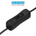 thumbnail image 5 of Unique Bargains USB Extension Cable with ON/Off Switch Extension Power Cords Adapter with LED Indicator Black 2 Pack, 5 of 5