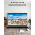 thumbnail image 5 of S Electric Tension Floor Screen With Obsidian Long Throw ALR (Ambient Light Rejecting Material)【Recommended For Normal/Standard/Long Throw Projector Use】, 5 of 6
