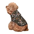thumbnail image 5 of Xecao Mushroom Garnish Pattern Sweatshirts Winter Pet Dog Hoodie Puppy Coat Dog Sweaters Dog Clothes with Hat Dog Clothes Costume Outfit,Small Pets Wear-Large, 5 of 7