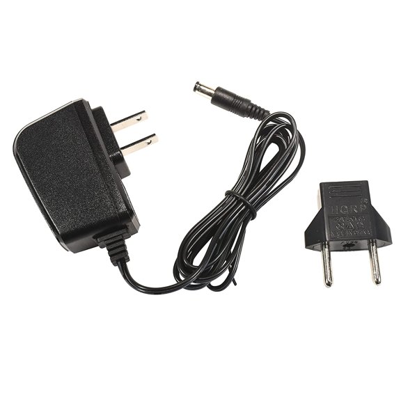 HQRP Battery Charger for Innotek RFA-371 fits No-Bark Collar BC-200, FS-25A, ADV-300P, ADV-1000P, ADV-1002 Remote Trainer, AC Adapter Power Supply Cord   Euro Plug Adapter