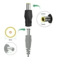 thumbnail image 2 of Uxcell 3pcs DC Connectors Adapter, 8mm Male to 5.5mm Female, Copper Barrel Connector, 2 of 5