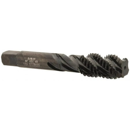 

Hertel 5/8-11 UNC 4 Flute 3B Bottoming Spiral Flute Tap