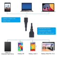 thumbnail image 2 of Universal External Hard Drive Connector USB C 3.1 to Micro B Data Line 1m Black, 2 of 5