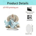 thumbnail image 3 of Virelaxpo Acrylic Goddess Figurine Desktop Ornament, 2D Art Decor for Study Living Room Home Decoration, 3 of 5