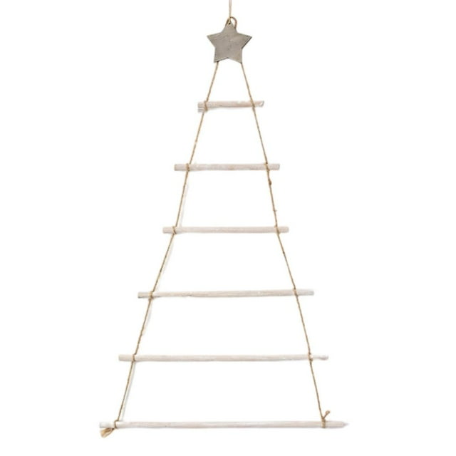 Rongfmy Christmas Tree Wall Hanging or Holiday White