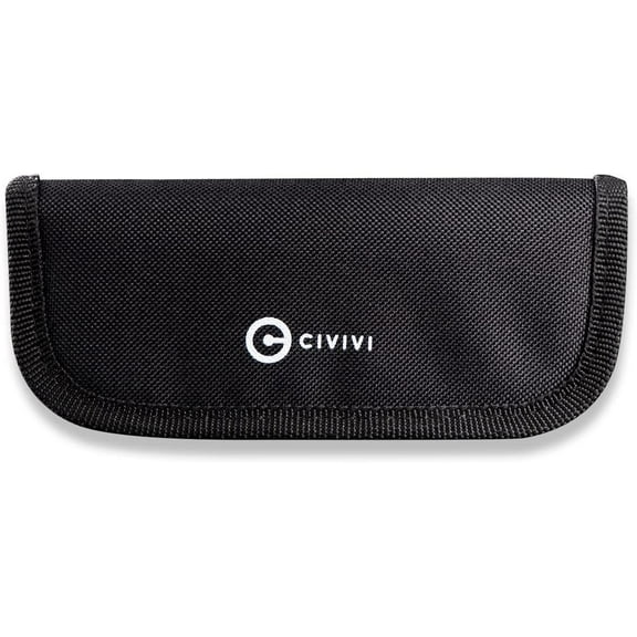 CIVIVI Nylon Utility Knife Pouch - for Carrying Folding Pocket Knives and Accessories - Includes A Polishing Cloth And Stickers C-01