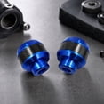 thumbnail image 5 of 2Pcs Colorful Carbon‑Fiber Style Front fork Crash Pads, Aluminum Shock‑Absorbing Protector for Motorcycle Scooter Anti‑Fall Collision Protection Accessory, 5 of 6