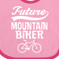 thumbnail image 4 of Inktastic Future Mountain Biker Boys or Girls Baby Bib, 4 of 4