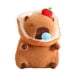 thumbnail image 3 of Carpincho de peluche de juguete, figura de peluche, carpincho de juguete con burbujas de mocos extraíbles, muñeco de carpincho de peluche pan un, 3 of 8