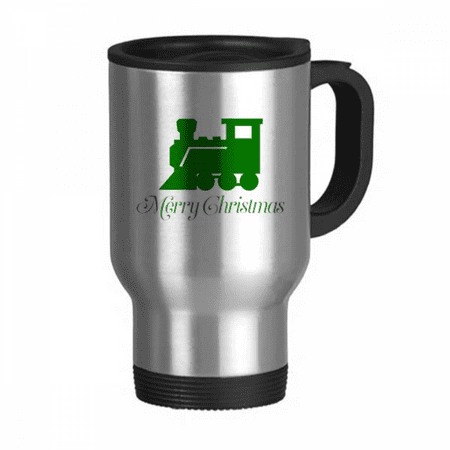 

mas Train Harvest Transfer Travel Mug Flip Lid Stainless Steel Cup Car Tumbler Thermos