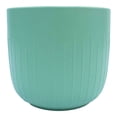 thumbnail image 2 of Maceta Home Trends 17.5 x 16 cm Líneas Menta, 2 of 4