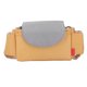 thumbnail image 5 of Bolsa para cochecito de bebé, impermeable, de nailon, con múltiples bolsillos, sencilla y antidesgaste, para pañales de bebé, para cuna, mesa de pared, color jengibre, 5 of 14